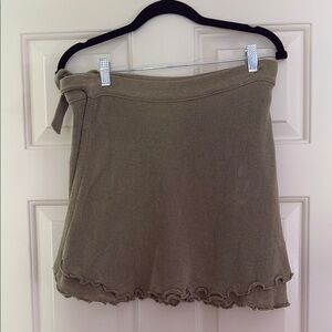Free People wrap Knit Skirt